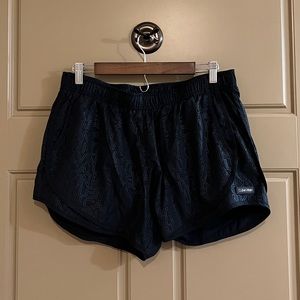 Women’s Calvin Klein Athletic Logo Shorts Large